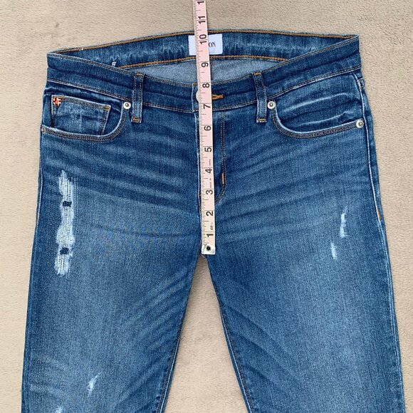 Hudson Krista Ankle Skinny Mid Rise Released Hem Jeans Sz27 - Picture 12 of 14